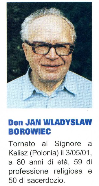Sac. BOROWIEC Jan Wladyslaw -  152