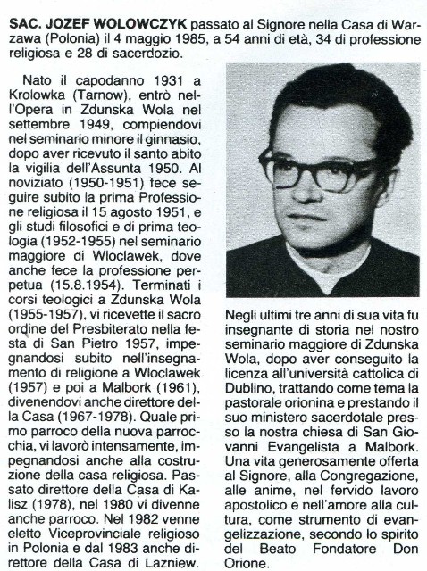 Sac. WOLOWCZYK Józef -  784