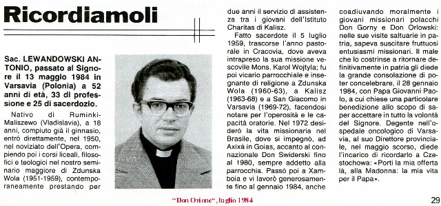 Sac. LEWANDOWSKI Antoni -  825