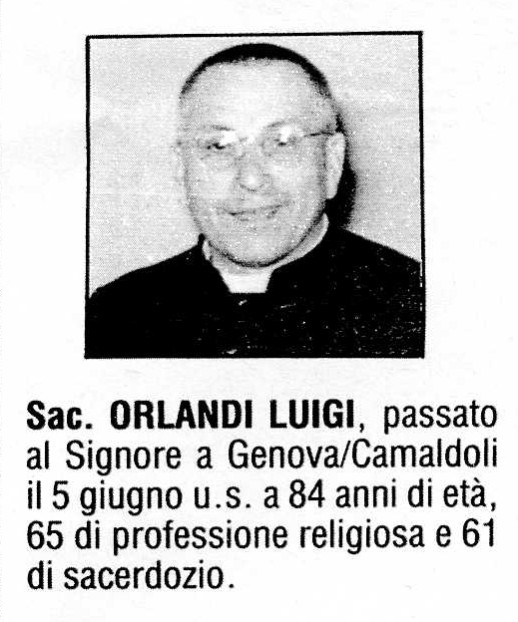 Sac. ORLANDI Luigi -  877