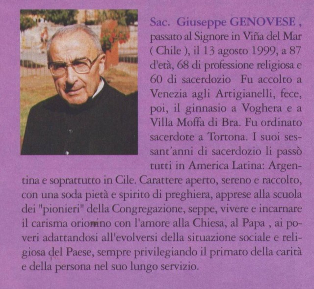 Sac. GENOVESE Giuseppe -  348