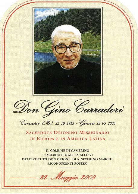 Sac. CARRADORI Gino -  256