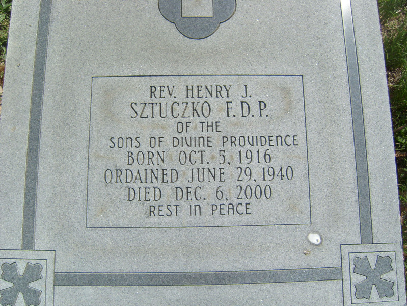 Sac. SZTUCZKO Thaddeus -  403