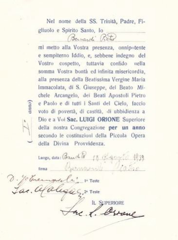 Sac. BERNARDI Pietro -  108